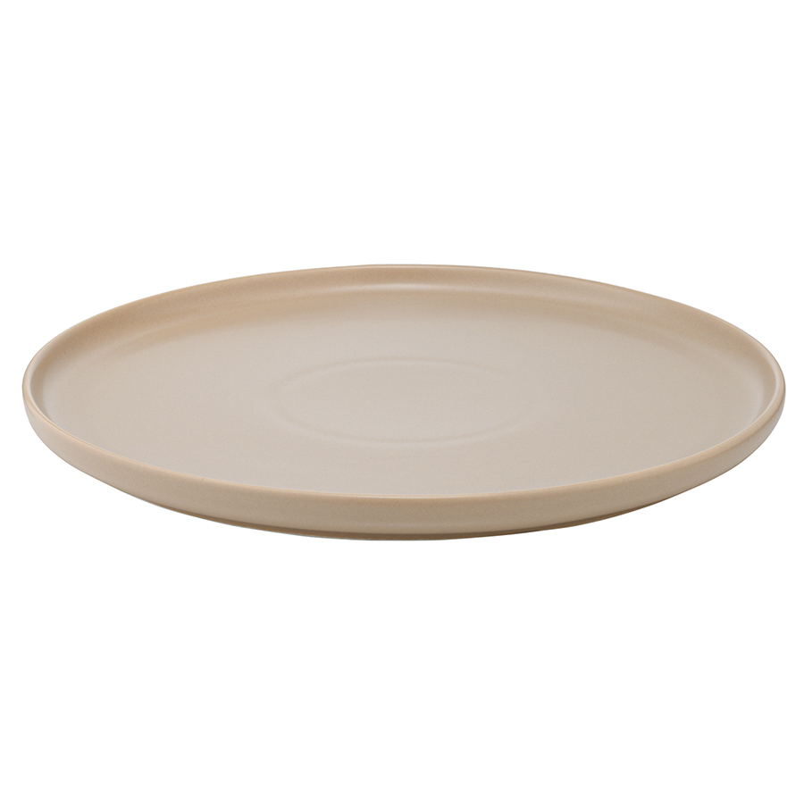 Изображение товара Набор из двух тарелок бежевого цвета из коллекции Essential, 25 см