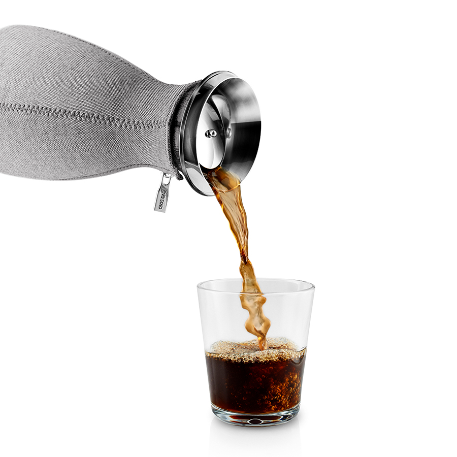 Изображение товара Кофейник Cafe Solo в неопреновом текстурном чехле, 1 л, темно-серый