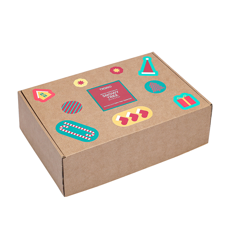 Изображение товара Декор новогодний Snowy tree из коллекции New Year Essential, 30 см