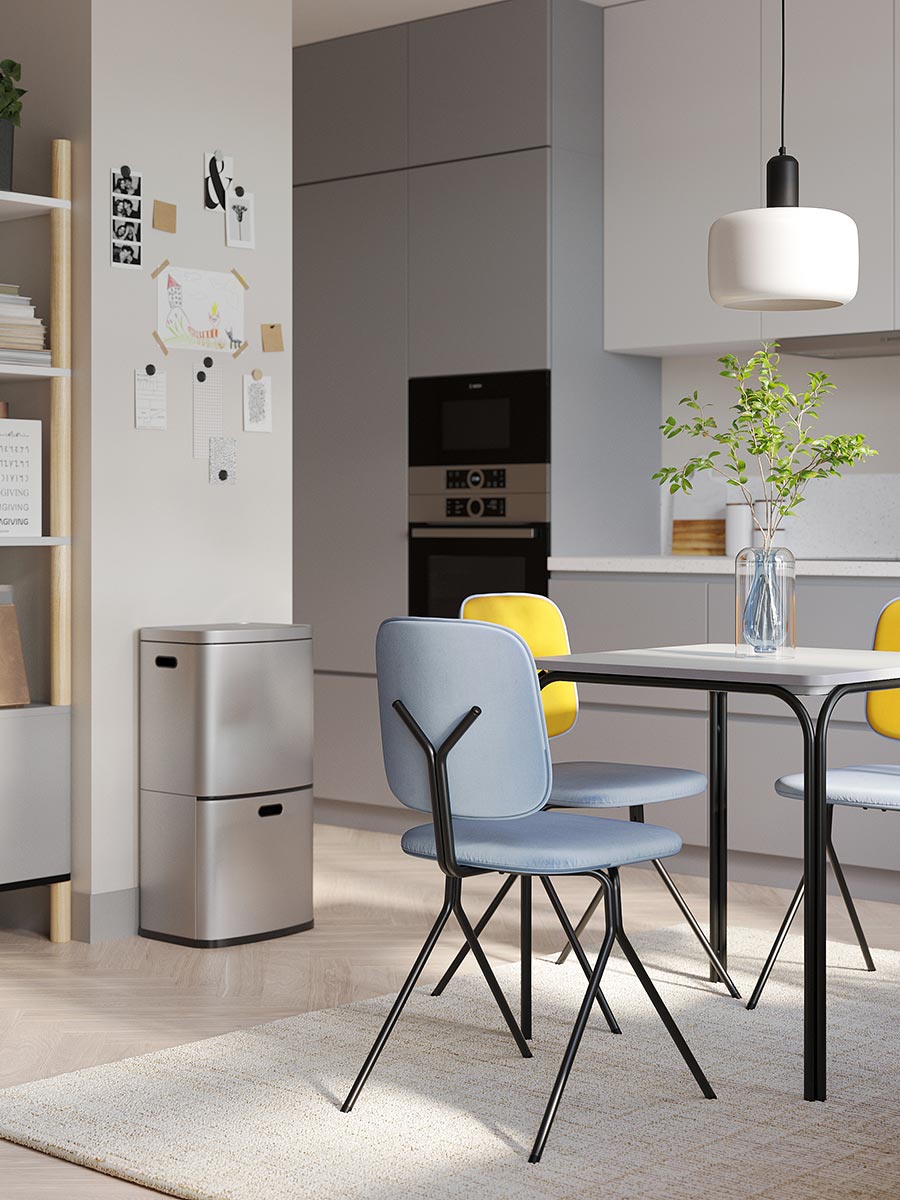 Изображение товара Ваза Muse, 22 см, индиго