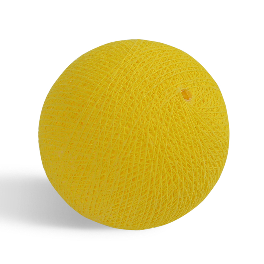 Изображение товара Шарик для гирлянды Lares&Penates, ярко-желтый