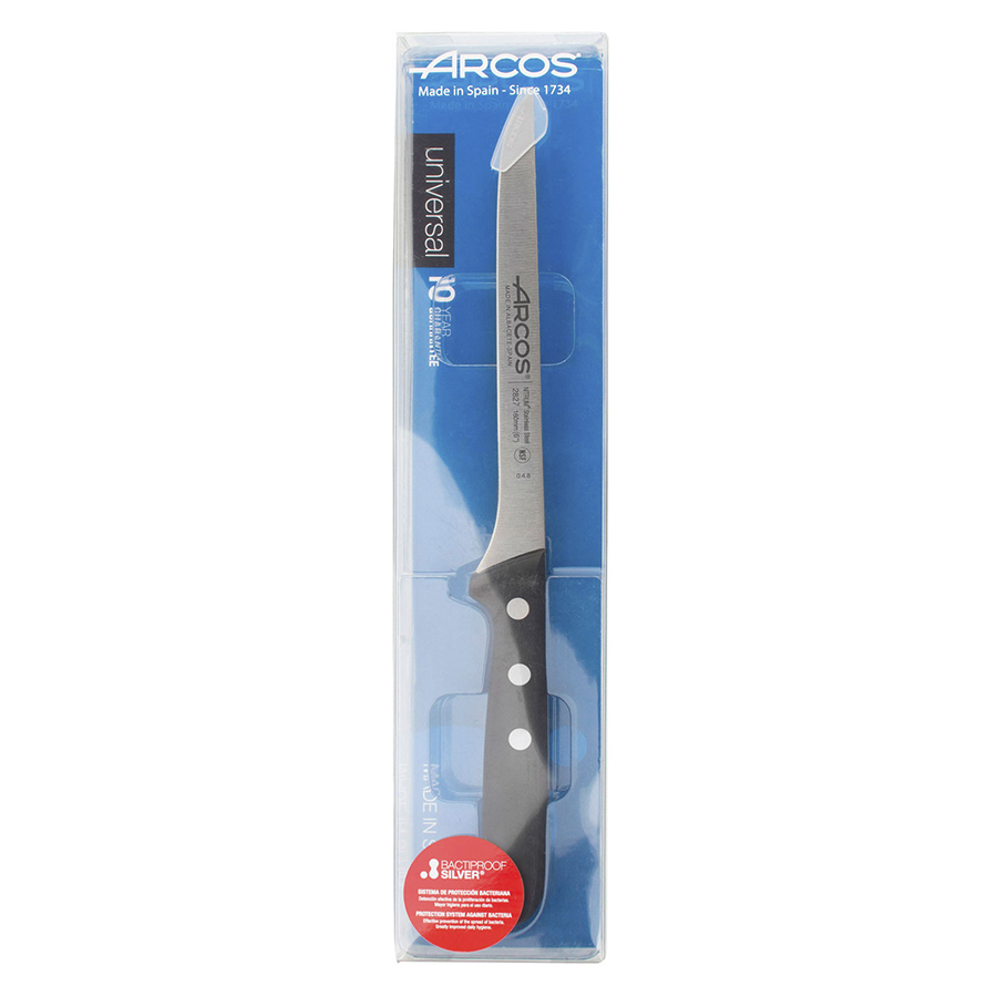 Изображение товара Нож кухонный для мяса Universal, 16 см, черная рукоятка