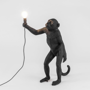 картинка Светильник Monkey Lamp Standing, черный от магазина Одежда+