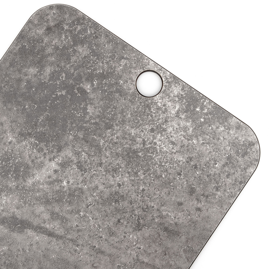 Изображение товара Доска разделочная, 22x15 см, мрамор серый
