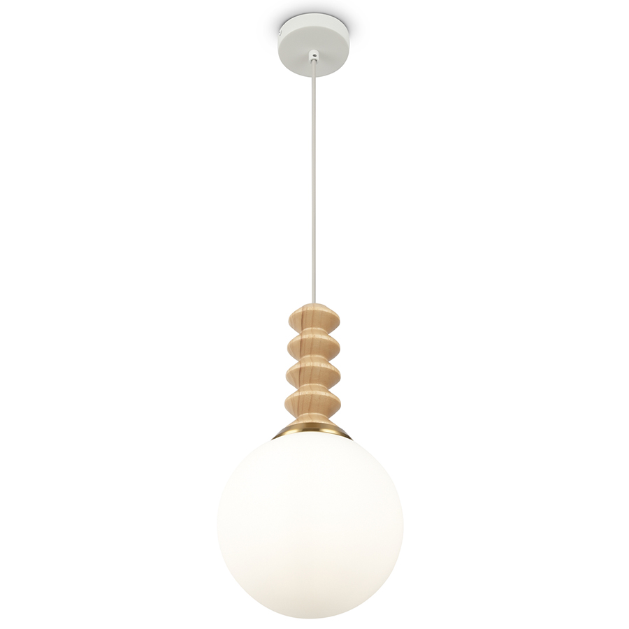 Изображение товара Светильник подвесной Pendant, Bruco, 1 лампа, Ø20х36 см, бежевый