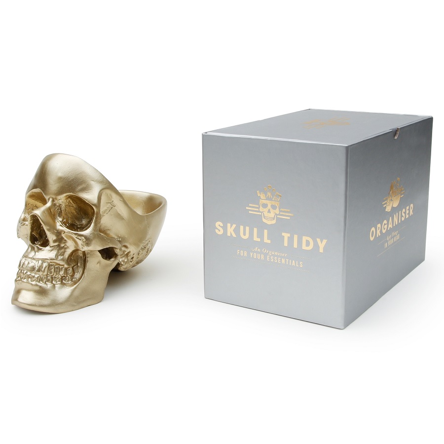 Изображение товара Органайзер для мелочей Skull, золотой