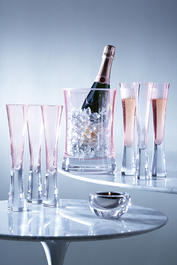 Изображение товара Набор для шампанского Moya малый, розовый, 7 пред.