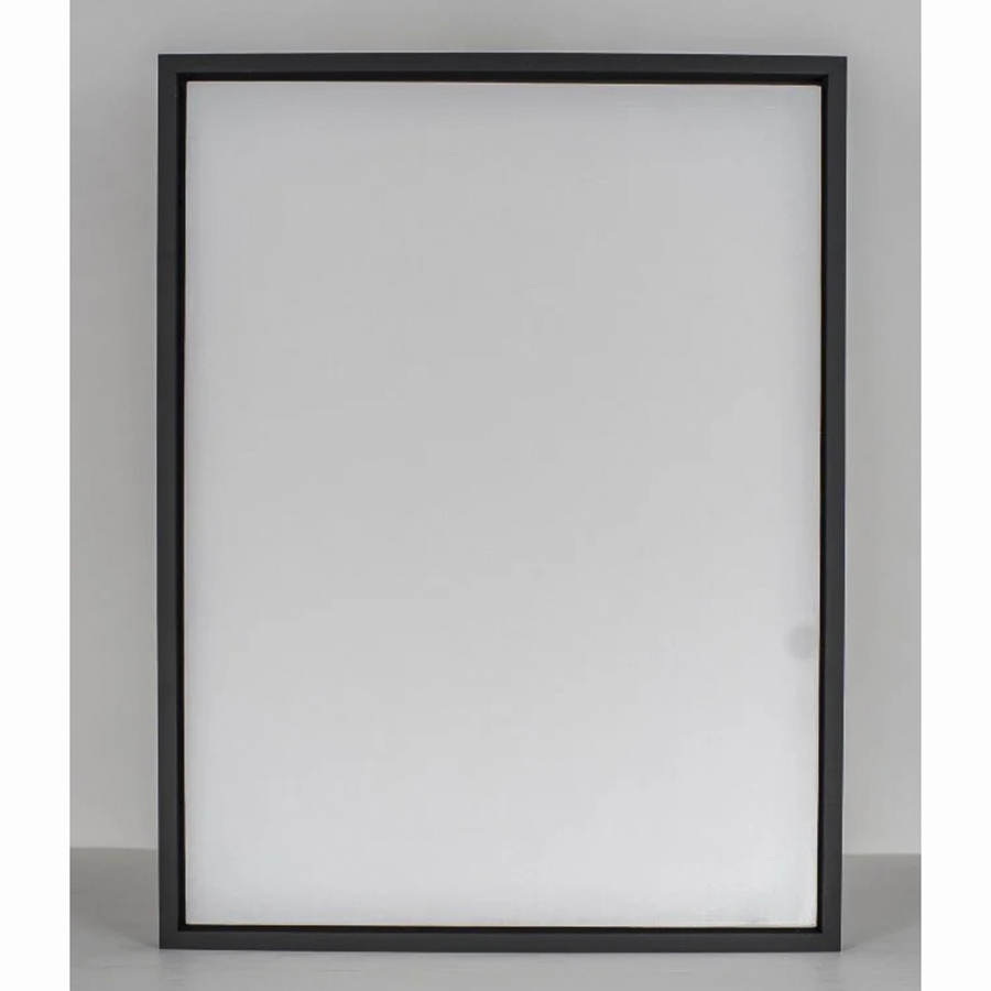 Изображение товара Картина в студийной раме Геометрия тканью, 60х80 см, серая/черная/белая