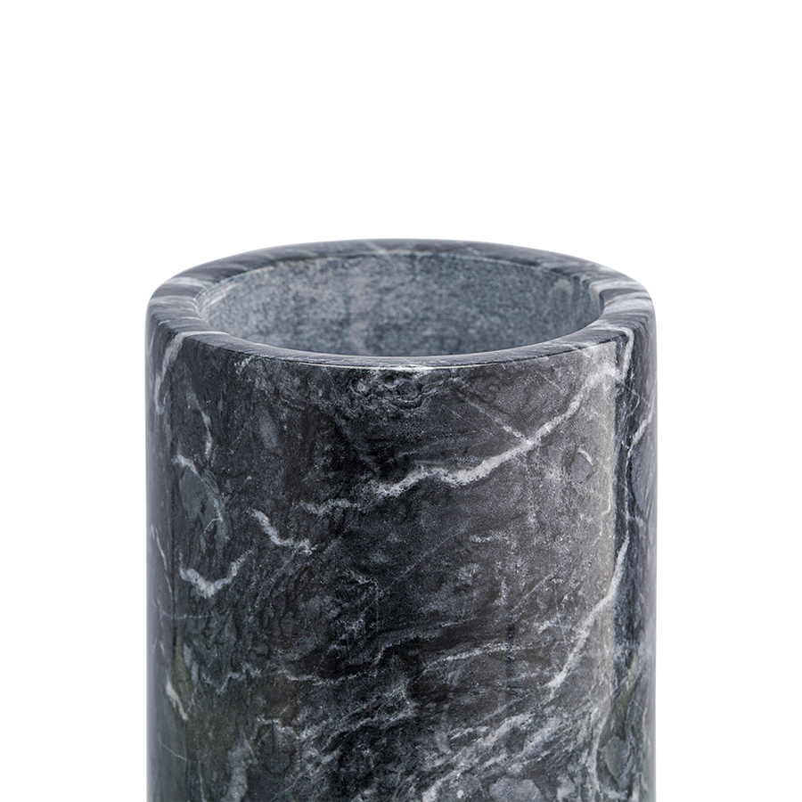Изображение товара Органайзер для кухонных принадлежностей Marm, Ø10х17 см, черный мрамор