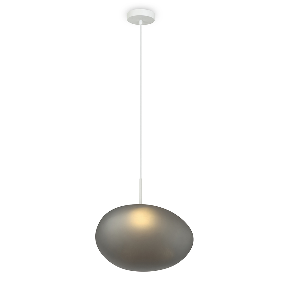 Изображение товара Светильник подвесной Modern, Roca, 1 лампа, 25х32,5х35 см, матовое серебро