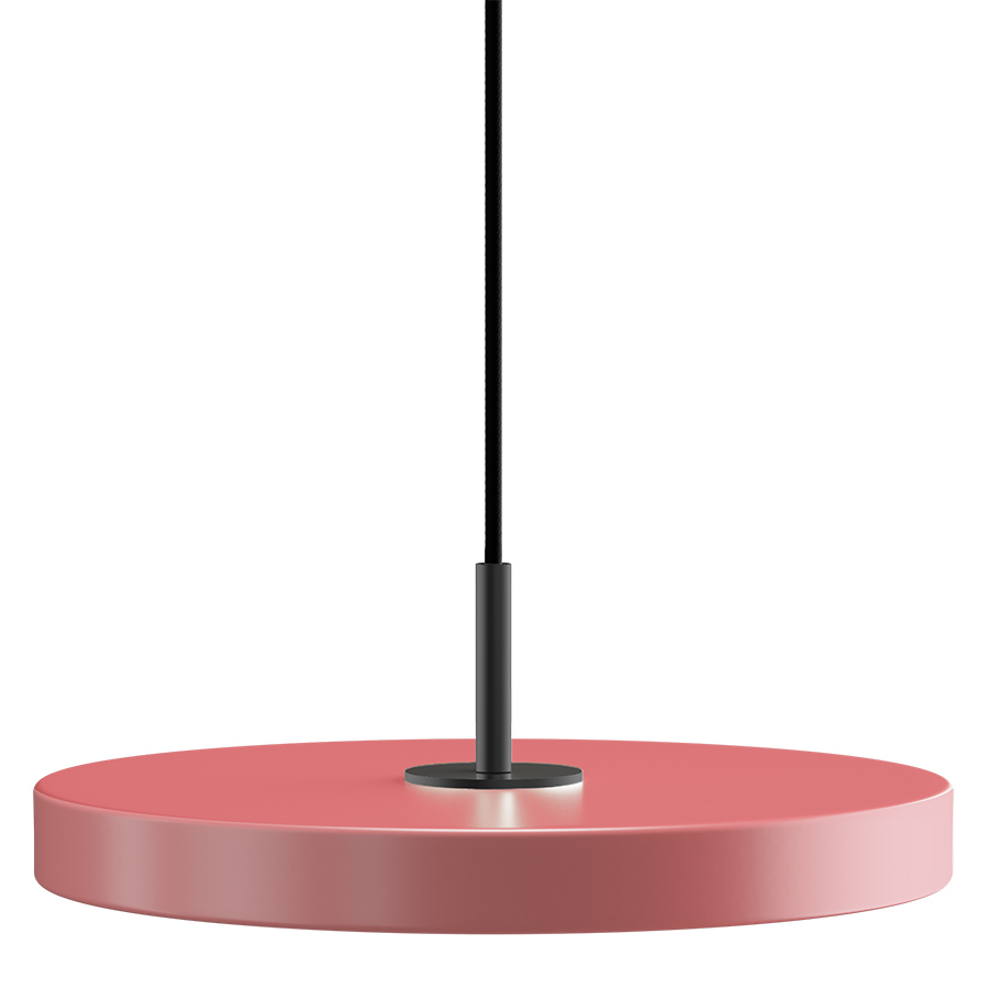 Изображение товара Светильник подвесной Asteria, Ø31x10,5 см, розовый