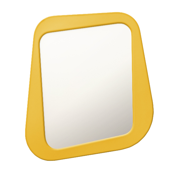 Изображение товара Зеркало Woodi, 63х72 см, желто-горчичное