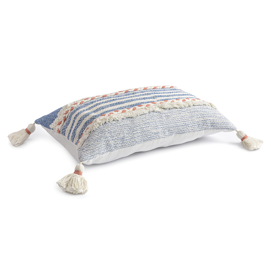 Изображение товара Чехол на подушку с кисточками и бахрамой из коллекции Ethnic, 35х60 см