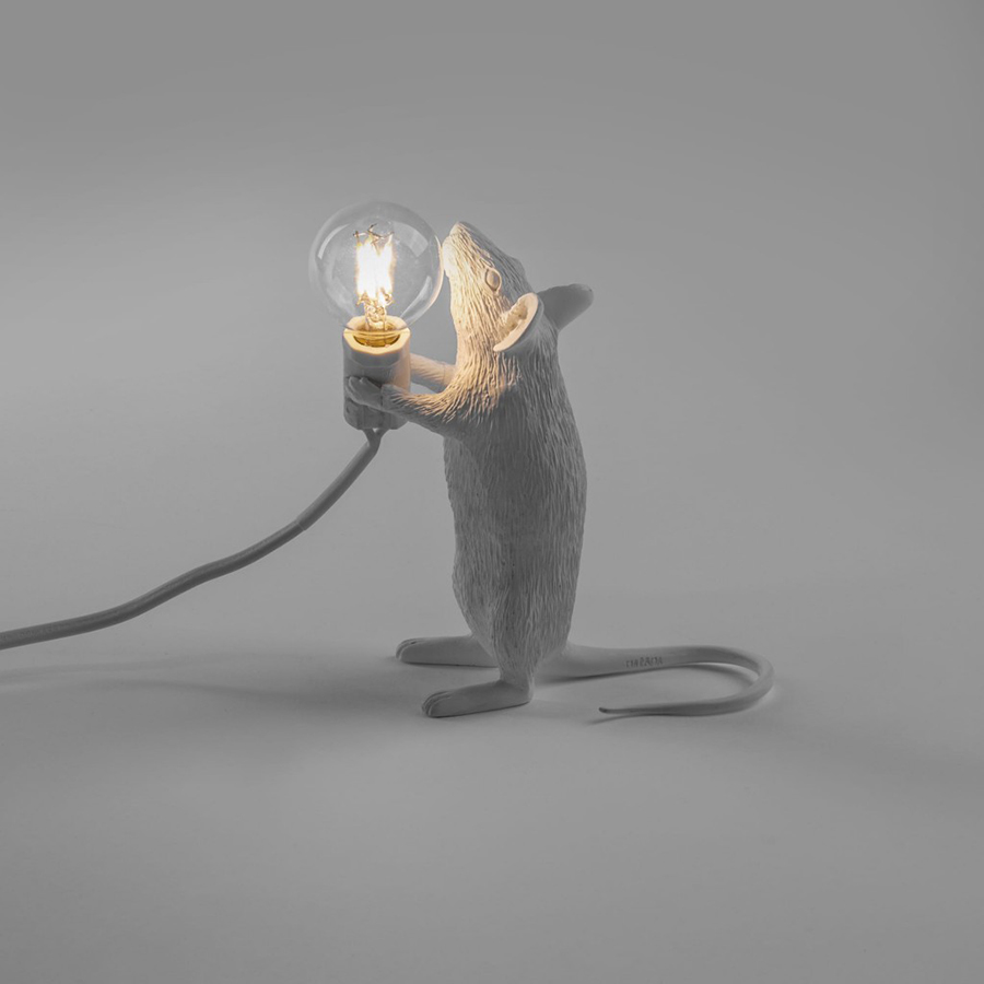 Изображение товара Светильник настольный Mouse Lamp Standing, белый