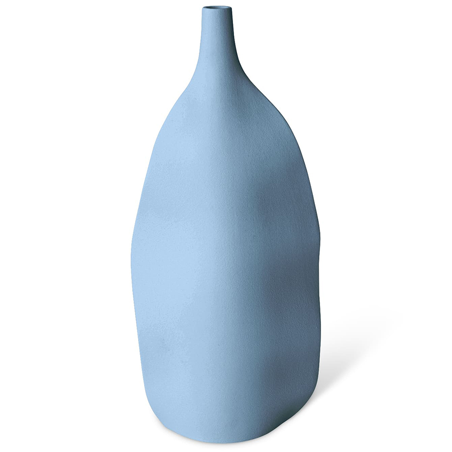 Изображение товара Бутылка декоративная Onda, 30 см, голубая