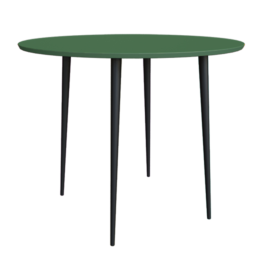 Изображение товара Стол обеденный Спутник, Ø90х74 см, зеленый