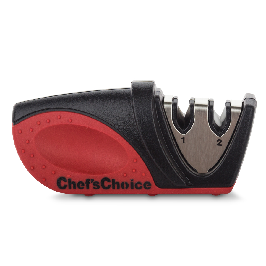 Изображение товара Точилка для ножей механическая Chef's Choice 476, красная с черным