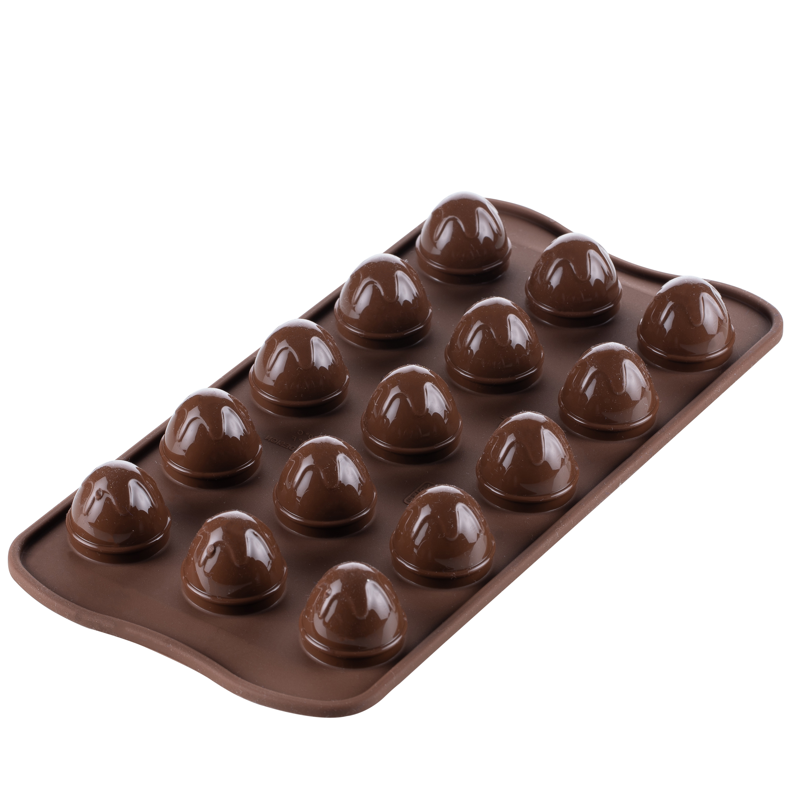 Изображение товара Форма для приготовления конфет Choco Drop, 10,6x21,2 см, силиконовая