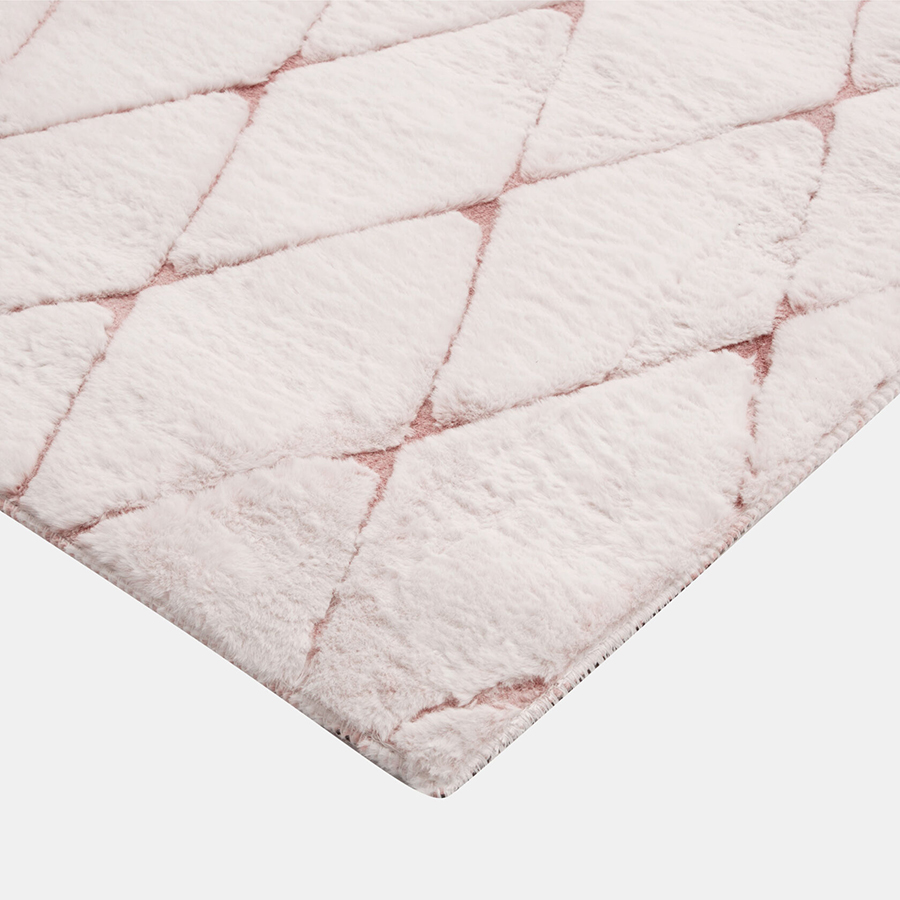 Изображение товара Ковер Vivica, 160х230 см, белый/розовый
