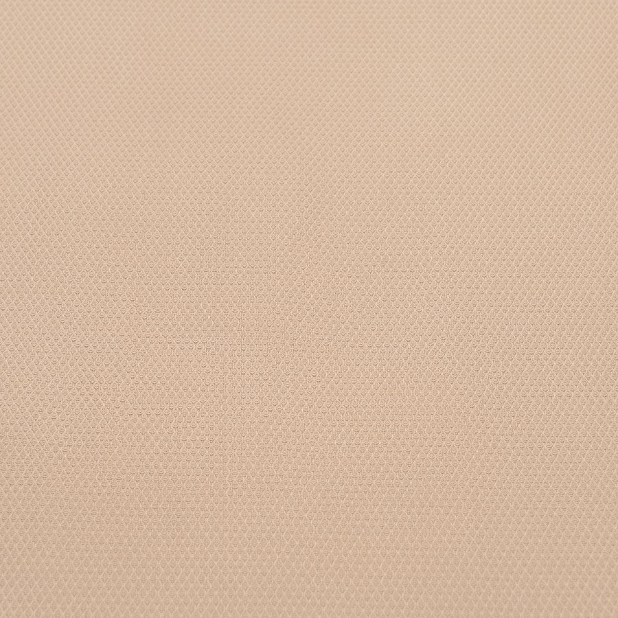 Изображение товара Скатерть бежевого цвета с фактурным жаккардовым рисунком из хлопка из коллекции Essential, 180х180 см