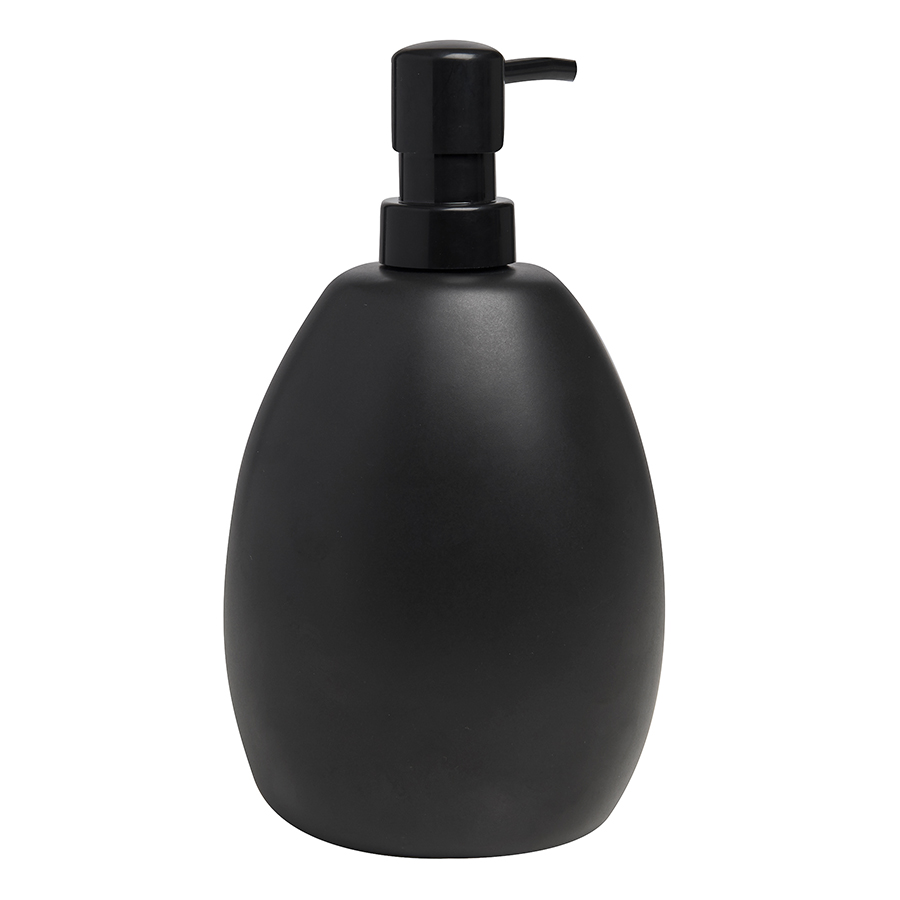 Изображение товара Диспенсер для мыла с подставкой для губки Joey, 590 мл, черный