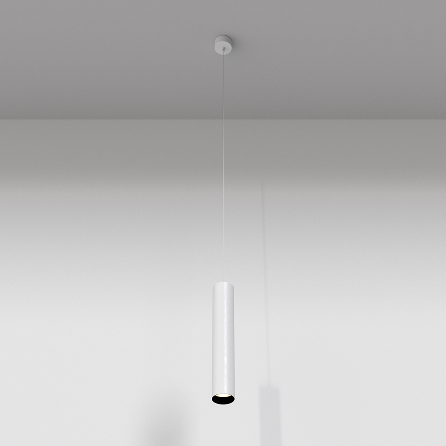 Изображение товара Светильник подвесной Pendant, Focus LED, Ø5,2х30 см, белый, 3000 К