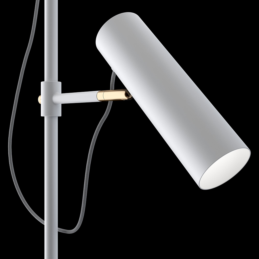 Изображение товара Торшер Modern, Bansky, 1 лампа, Ø25х154 см, белый