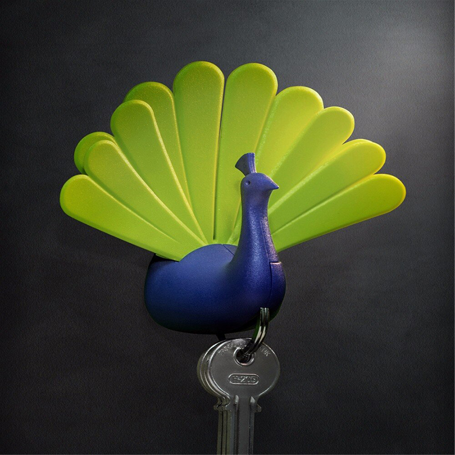 Изображение товара Ключница Peacock, синяя/зеленая