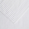Изображение товара Коврик для ванной с фактурным бортиком белого цвета из коллекции Essential, 50х80 см