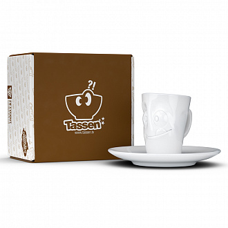 Изображение товара Кофейная пара Tassen Tasty, 80 мл, белая