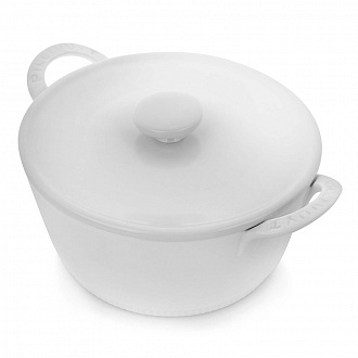 Изображение товара Кастрюля с крышкой для индукционной плиты Toulouse, 2,25 л, белая