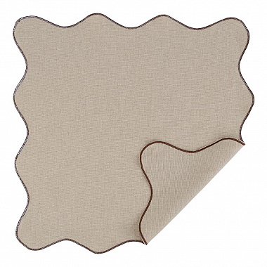 Салфетка сервировочная Desert Waves из коллекции Essential, 45х45 см, анонс элемента