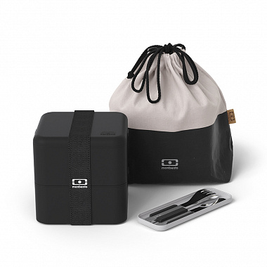 картинка Мешочек для ланча MB Pochette L, black onyx от магазина Одежда+