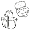 Изображение товара Термосумка детская Coolerbag XS cats and dogs mint