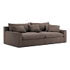 Изображение товара Диван Frank, 180х105х90 см, коричневый-серый