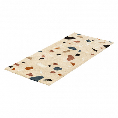 Ковер из хлопка Terrazzo Poetry из коллекции Ethnic, 70х160 см, анонс элемента