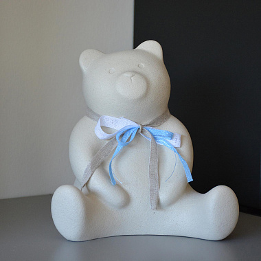 картинка Фигура декоративная Teddy Bear, 20x20x21 см, бежевая от магазина Одежда+