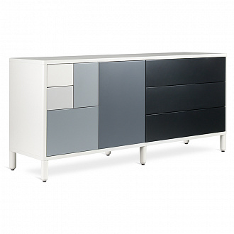 Изображение товара Комод Saga, Ari, 160х45х75 см, белый