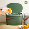 Изображение товара Контейнер для пищевых отходов Foody, 7 л, зеленый