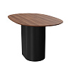 Изображение товара Стол обеденный Type, 140х85 см, орех/черный