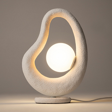 картинка Светильник настольный Modern, Opus, 26,5х15 см, белый от магазина Одежда+