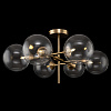 Изображение товара Люстра Modern, 6 ламп, 82х52х16,5 см, золотая бронза