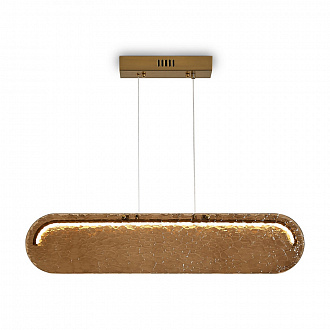Светильник подвесной LED, Eclat, 4х15,5 см, латунь