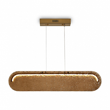 картинка Светильник подвесной LED, Eclat, 4х15,5 см, латунь от магазина Одежда+