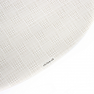 Изображение товара Салфетка подстановочная виниловая Bay Weave, Vanilla, жаккардовое плетение, 36х49 см