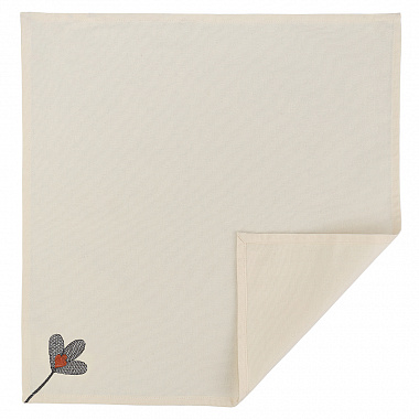 Салфетка сервировочная Stone flowers из коллекции Ethnic, 45х45 см, анонс элемента