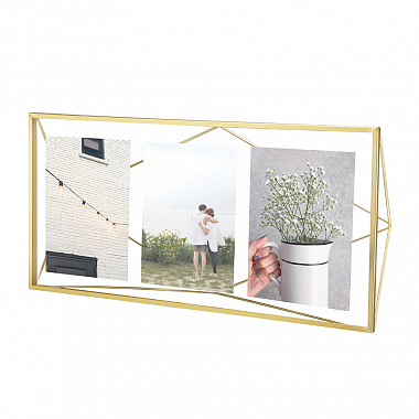 картинка Мультирамка Prisma, латунь от магазина Одежда+