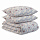Комплект постельного белья из сатина с принтом "Воздушный цветок" из коллекции Prairie, 150х200 см