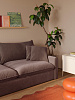 Изображение товара Диван Frank, 180х105х90 см, коричневый-серый