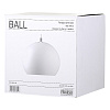 Изображение товара Лампа подвесная Ball, 16хØ18 см, белая матовая, белый шнур